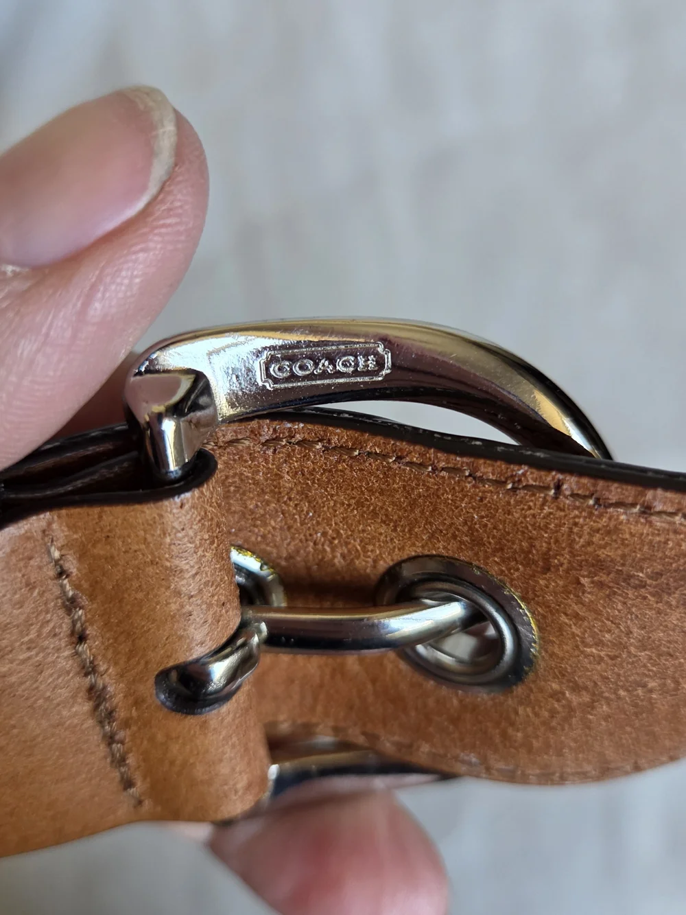 Vintage Coach Mini Soho Signature Flap Bag